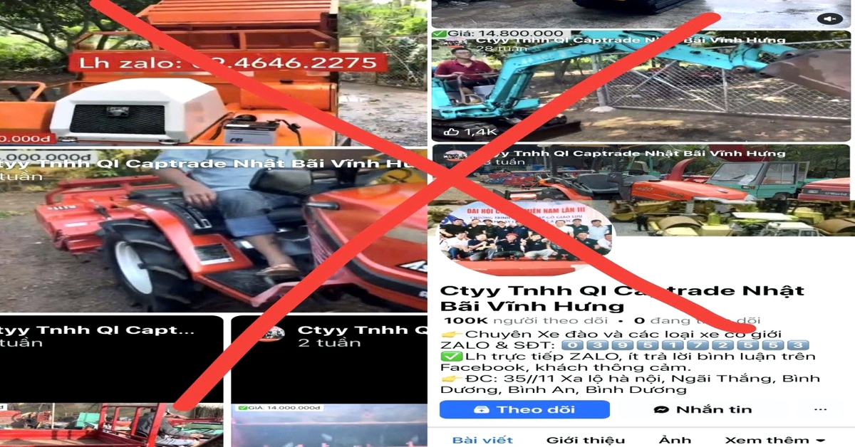 500 người sập bẫy mua máy nông nghiệp 'giá rẻ' trên mạng, bị chiếm đoạt trên 5 tỉ đồng