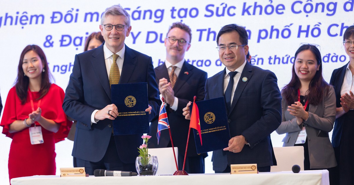 Hợp tác y tế Anh - Việt: Phòng bệnh hơn chữa bệnh với AI