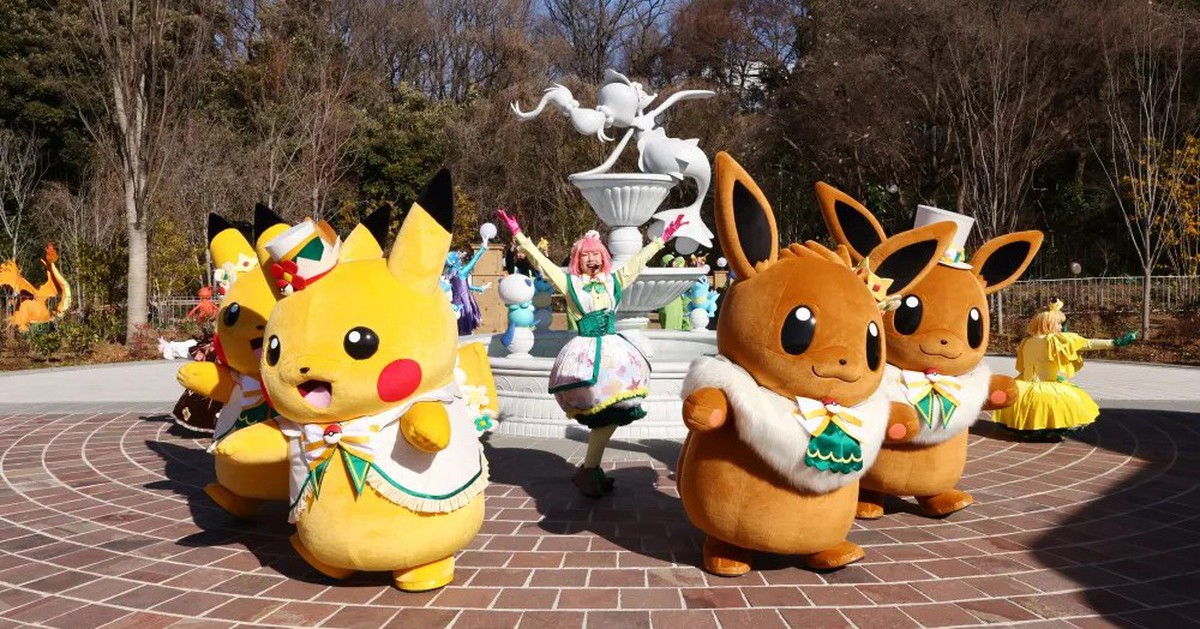 Toàn cảnh công viên Pokemon đầu tiên trên thế giới