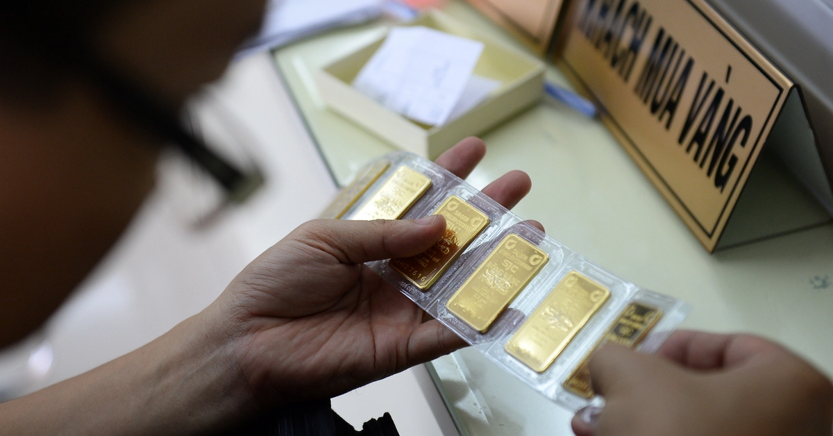 Giá vàng miếng SJC lên mức 184,2 triệu đồng/lượng