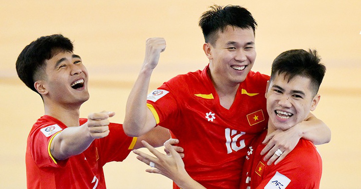 Tuyển futsal Việt Nam có chiến thắng thứ 2 liên tiếp tại giải châu Á