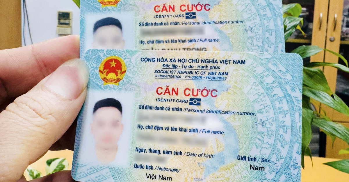 Đổi căn cước nhưng không nộp lại thẻ cũ: Bị phạt đến 1 triệu đồng