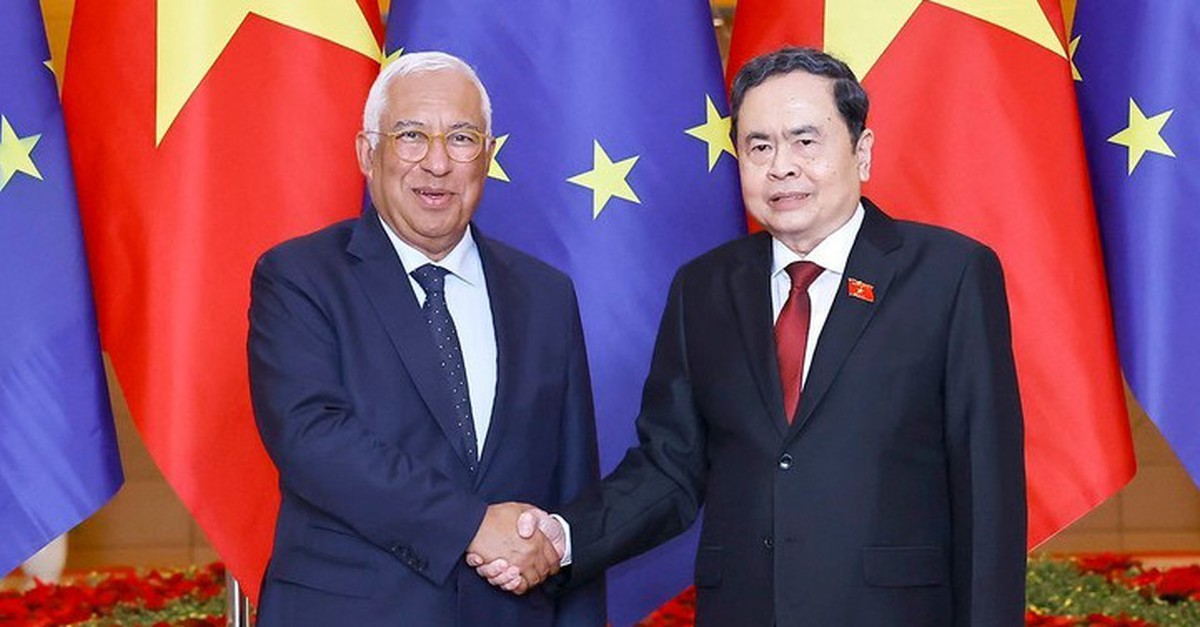 Chủ tịch Quốc hội gặp Chủ tịch Hội đồng châu Âu, đề nghị thúc đẩy phê chuẩn EVIPA