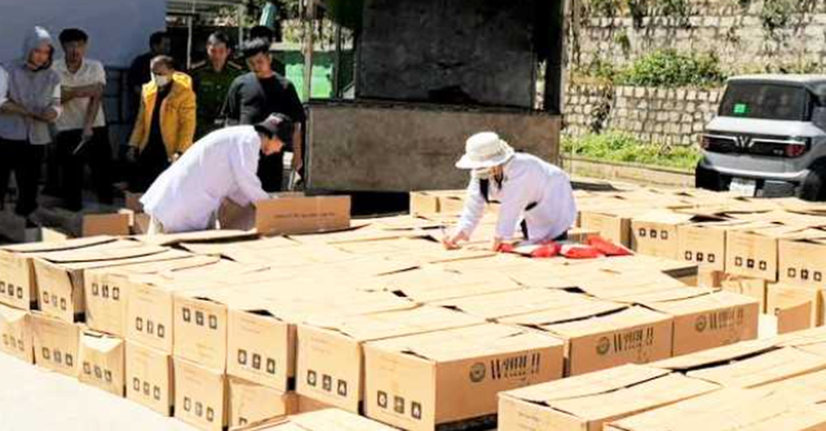 Thu giữ khoảng 4,6 tấn cà phê trộn đậu nành ở khu vực Đắk Nông cũ