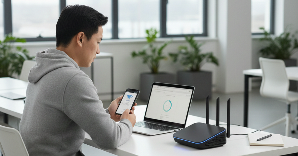 WiFi đầy vạch nhưng mạng vẫn chậm: chuyện gì đang xảy ra?