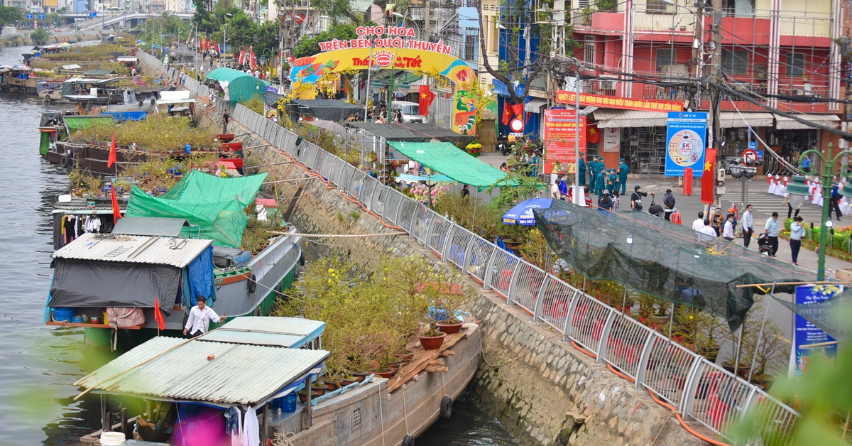 Chợ hoa xuân Trên bến dưới thuyền Tết Bính Ngọ 2026 có gì đặc biệt?