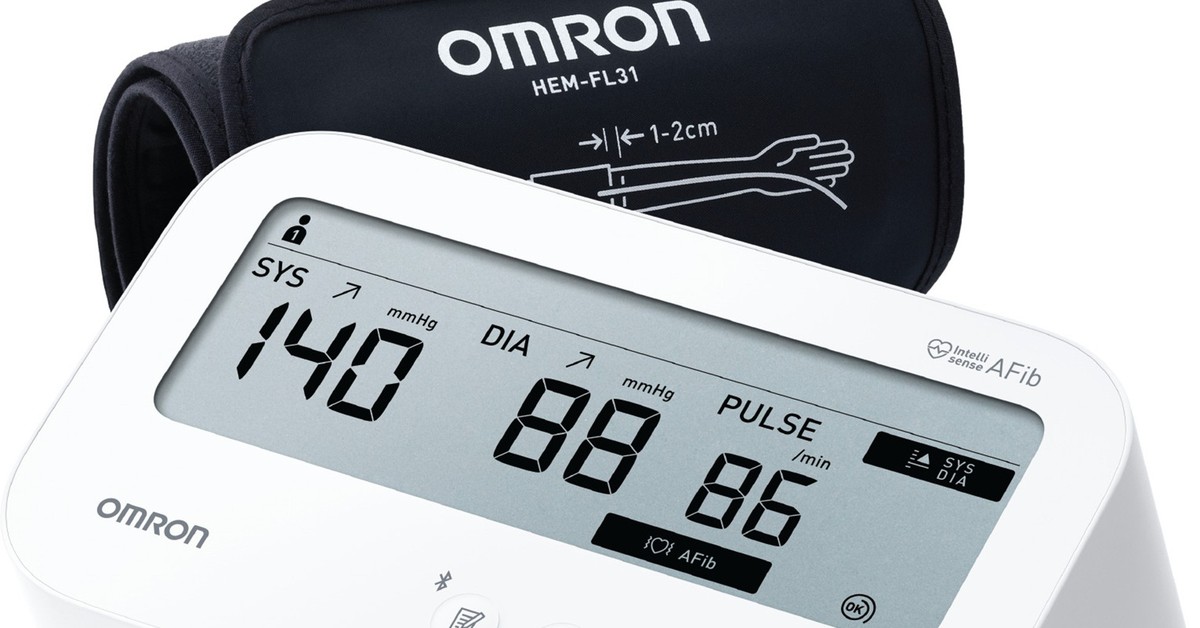 OMRON giới thiệu thiết bị đo huyết áp tích hợp phát hiện rung nhĩ