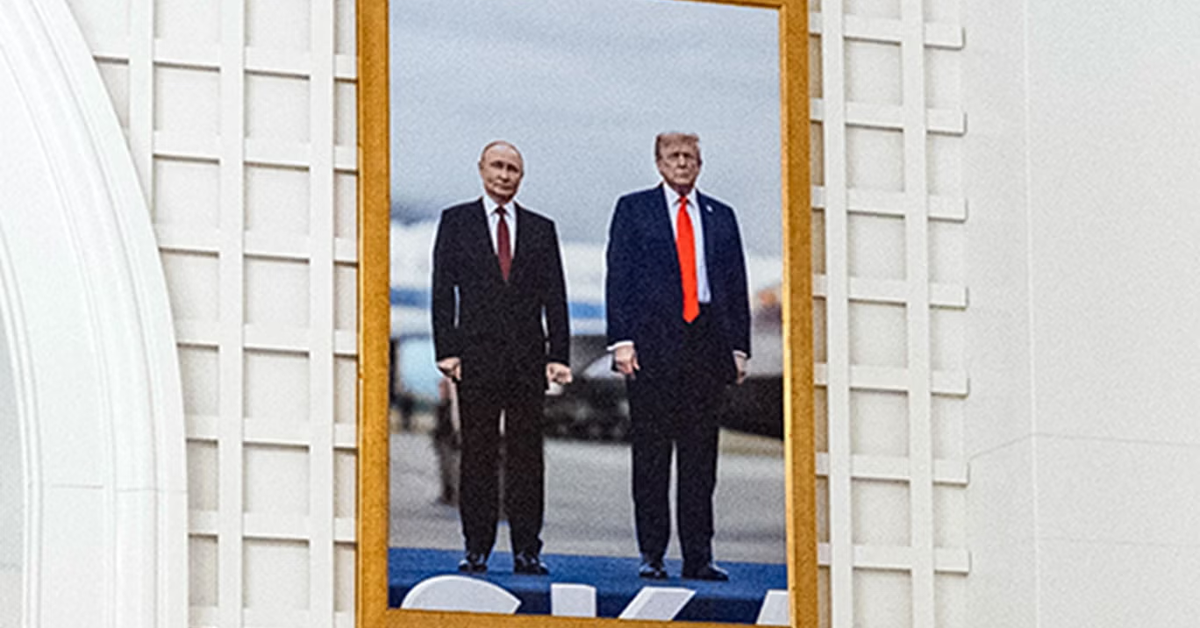 Ông Trump treo ảnh chụp cùng ông Putin trong Nhà Trắng, các đồng minh phản ứng