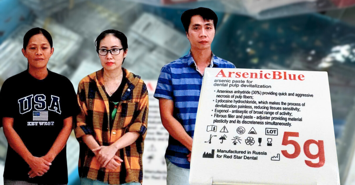 Thạch tín 'đội lốt' thuốc diệt tủy, hơn 3.000 hộp tuồn vào nhiều cơ sở nha khoa