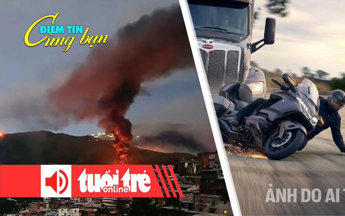 Điểm tin cùng bạn 8h: Công dân VN tại Venezuela vẫn an toàn; Xe máy Honda sẽ tự né được tai nạn