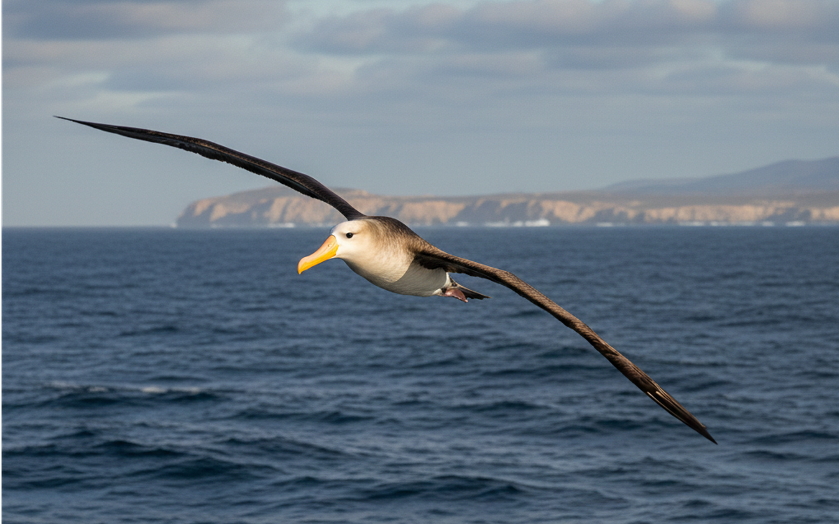 Hải âu sóng 'đi lạc' 5.000km từ xích đạo đến California, khoa học sửng sốt