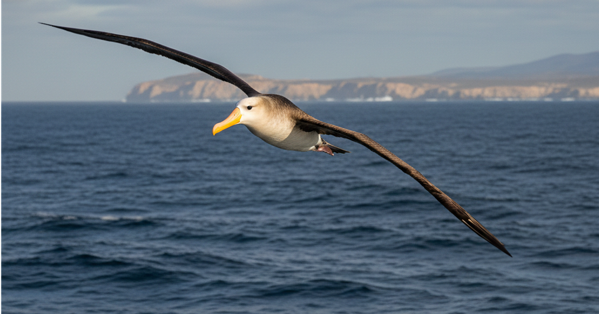 Hải âu sóng 'đi lạc' 5.000km từ xích đạo đến California, khoa học sửng sốt