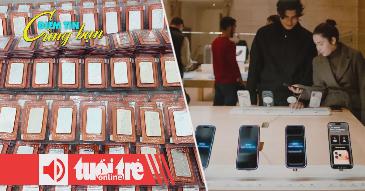 Điểm tin 18h: Giá bạc giảm mạnh; Apple đạt doanh thu kỷ lục gần 144 tỉ USD