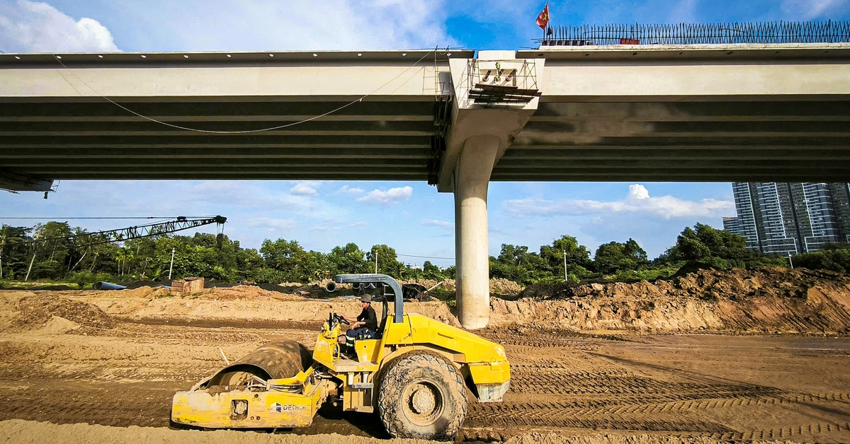 Thi công dự án vành đai 3 TP.HCM xuyên Tết để kịp mốc thông xe 30-4-2026