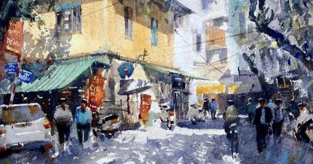 Thong thả nghe 'chuyện màu nước'