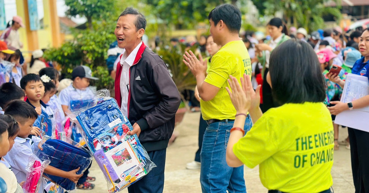 Quỹ GE Vernova Foundation tài trợ cho trẻ em và cộng đồng vùng thiên tai