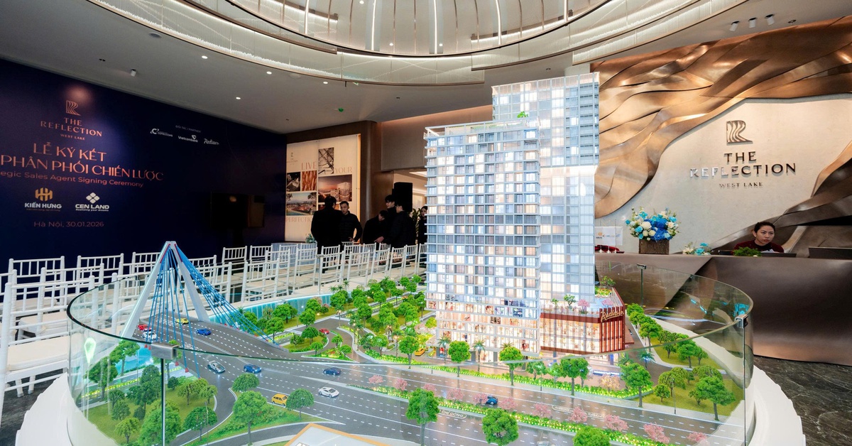 Kusto Home hợp tác Cen Land và Kiến Hưng phân phối The Reflection West Lake