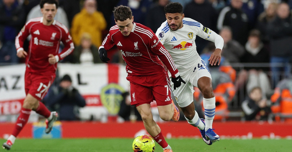 Wirtz ghi bàn thắng gây tranh cãi trong trận hòa kịch tính của Liverpool