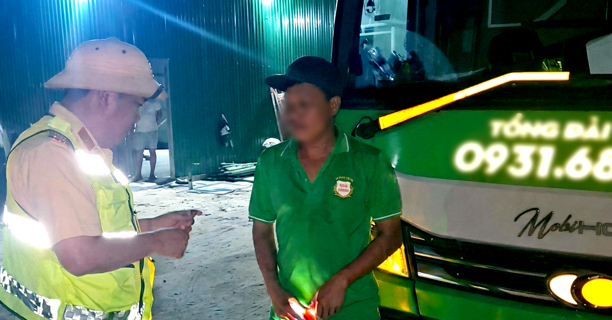Xử phạt tài xế và chủ xe khách gần 90 triệu đồng vì không có giấy phép lái xe, hợp đồng