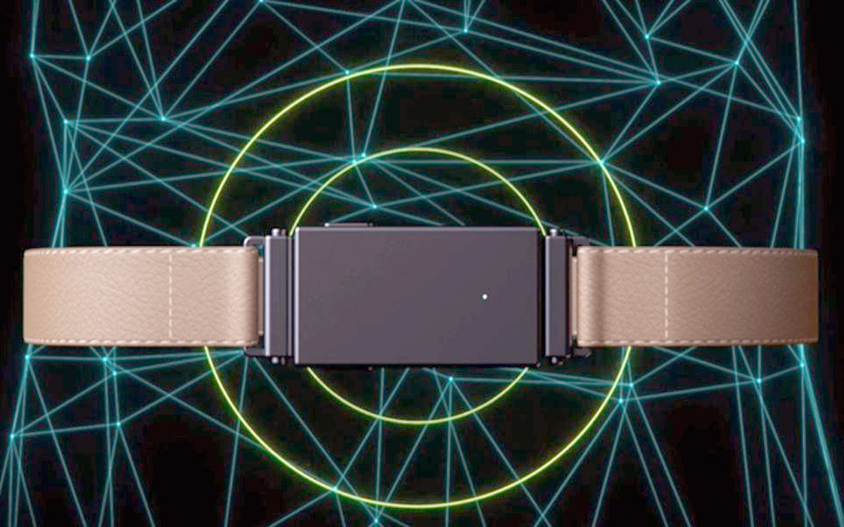 Lần đầu có thắt lưng thông minh giám sát sức khỏe mà không cần chạm da