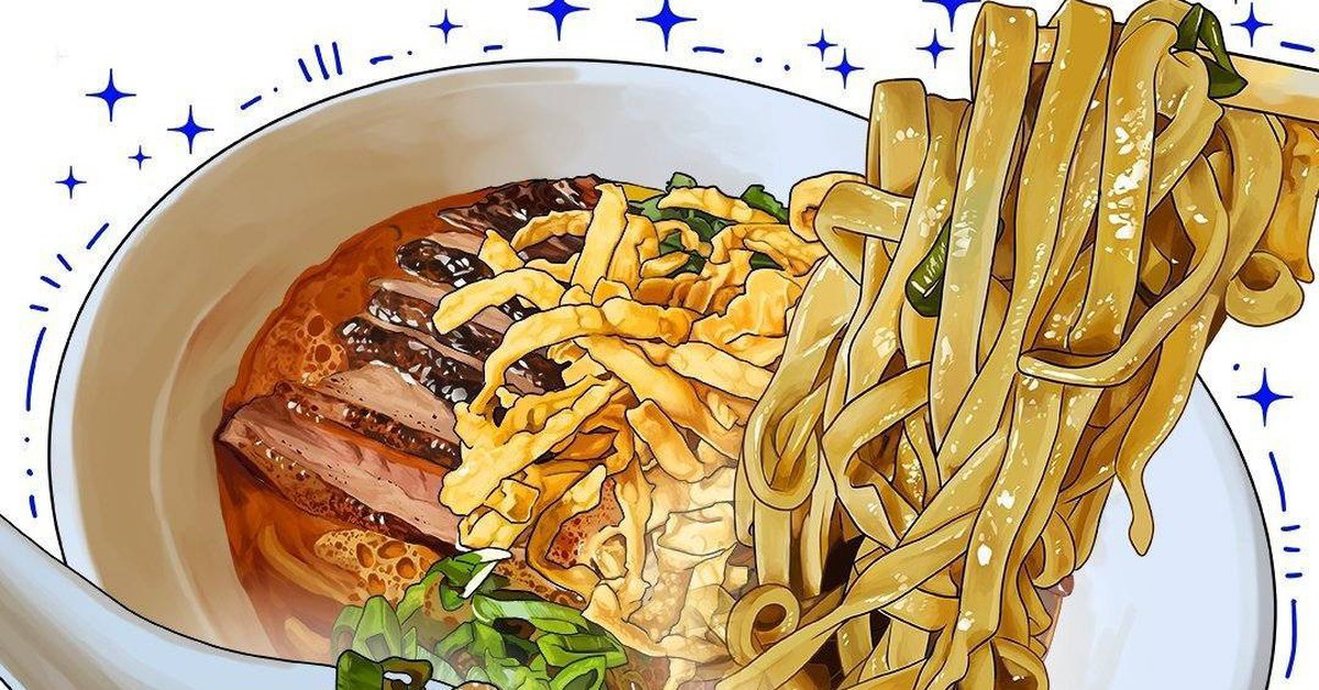 Ngắm những món ăn đời thường qua tranh vẽ của họa sĩ Itadaki Yasu