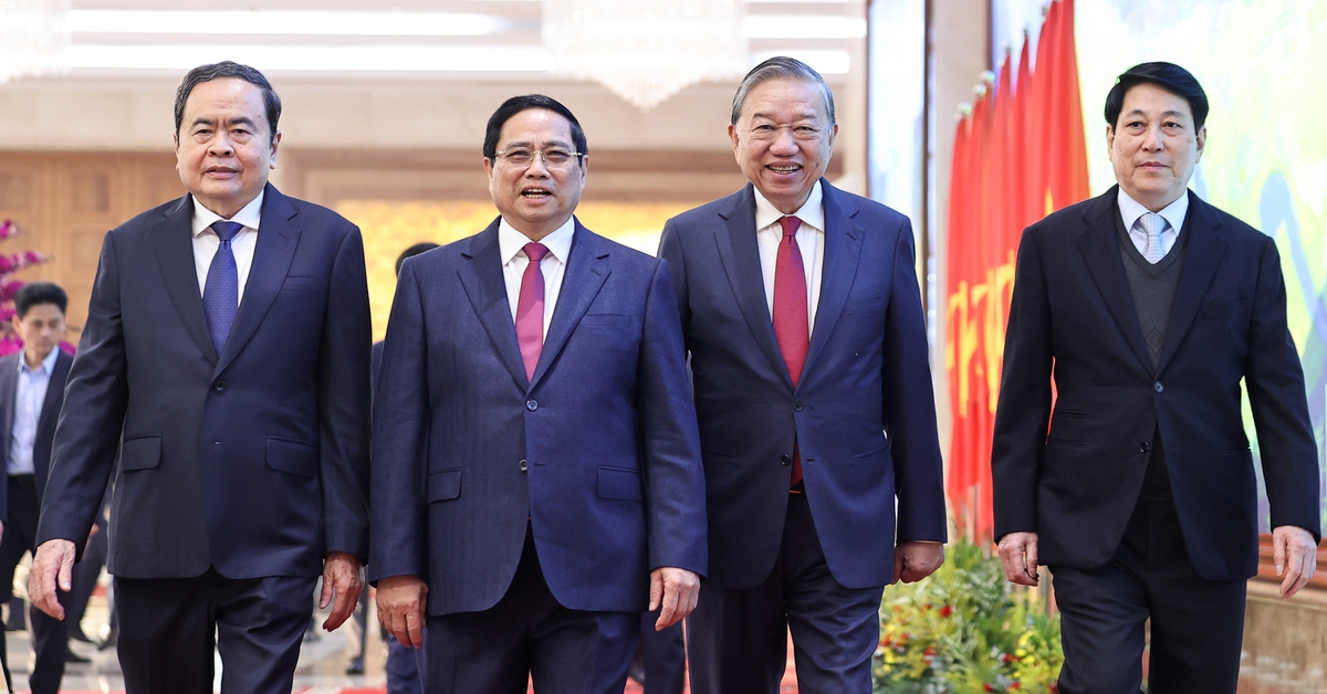 Tổng Bí thư Tô Lâm dự hội nghị Chính phủ với địa phương