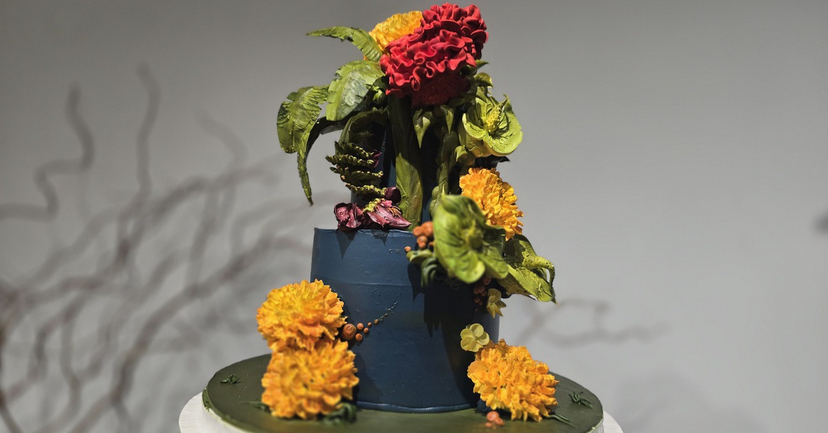 Ngắm hoa bằng kem trong triển lãm Thềm nhà có hoa