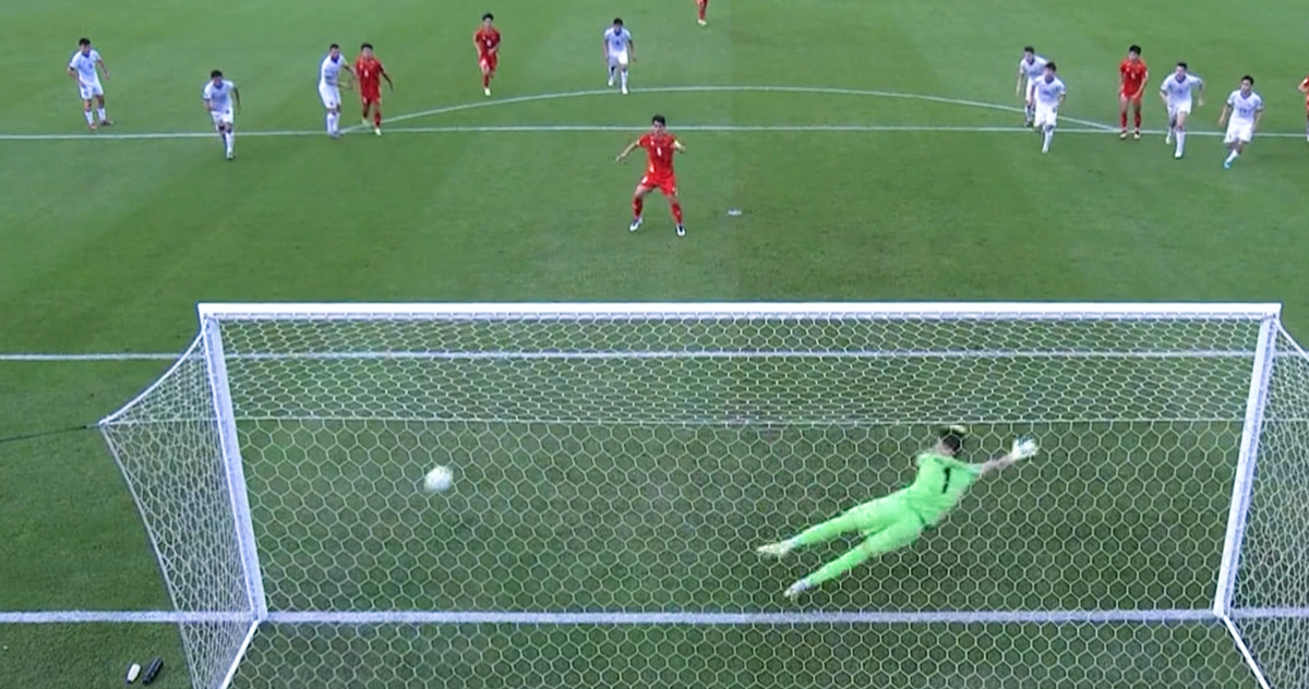 Xem lại bàn thắng U23 Việt Nam - U23 Kyrgyzstan ở lượt trận thứ 2 bảng A