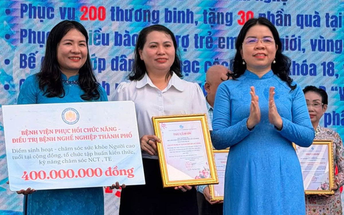 TP.HCM phát động tháng cùng phụ nữ hành động - vì môi trường sống an toàn