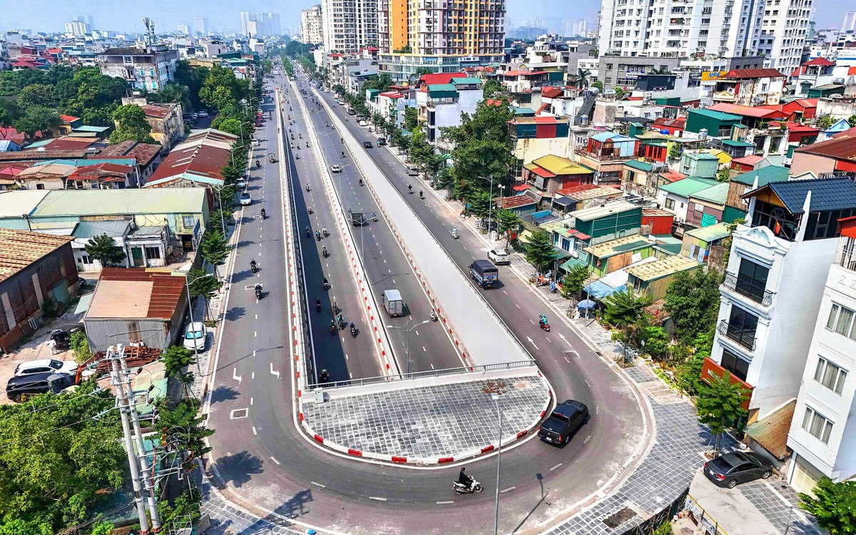 Hiện trạng đường vành đai 2,5 Hà Nội vừa thông xe kỹ thuật