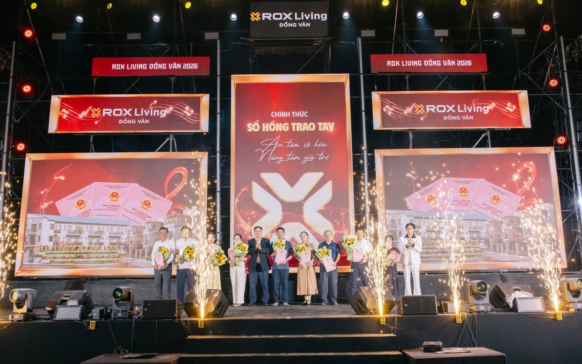 ROX Living Đồng Văn: Khi niềm vui an cư hòa cùng đêm nhạc