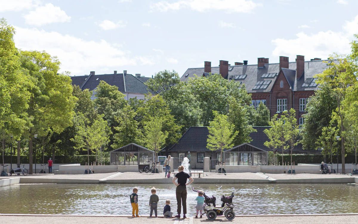 Xây công viên hứng mưa: Bài học chống ngập từ Copenhagen