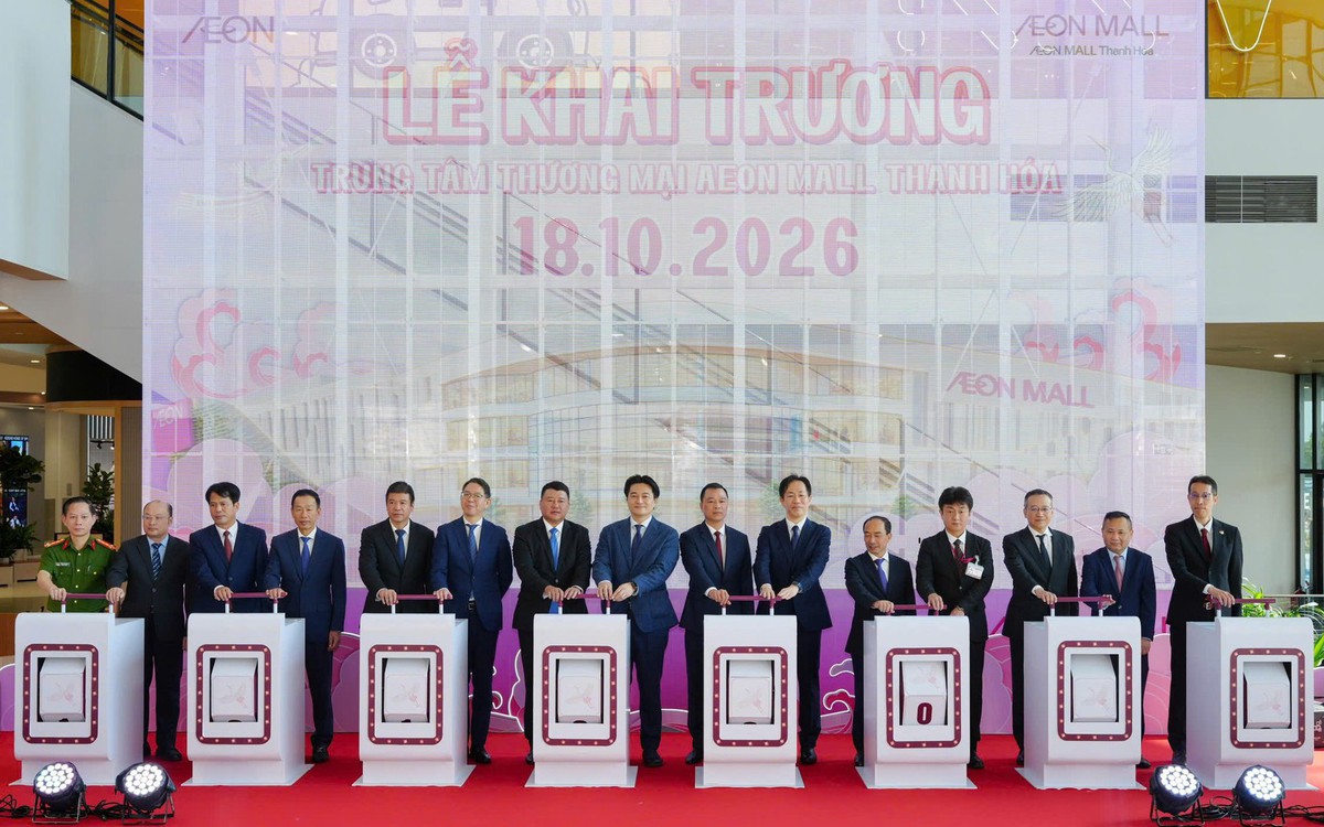 AEON Thanh Hóa chính thức khai trương