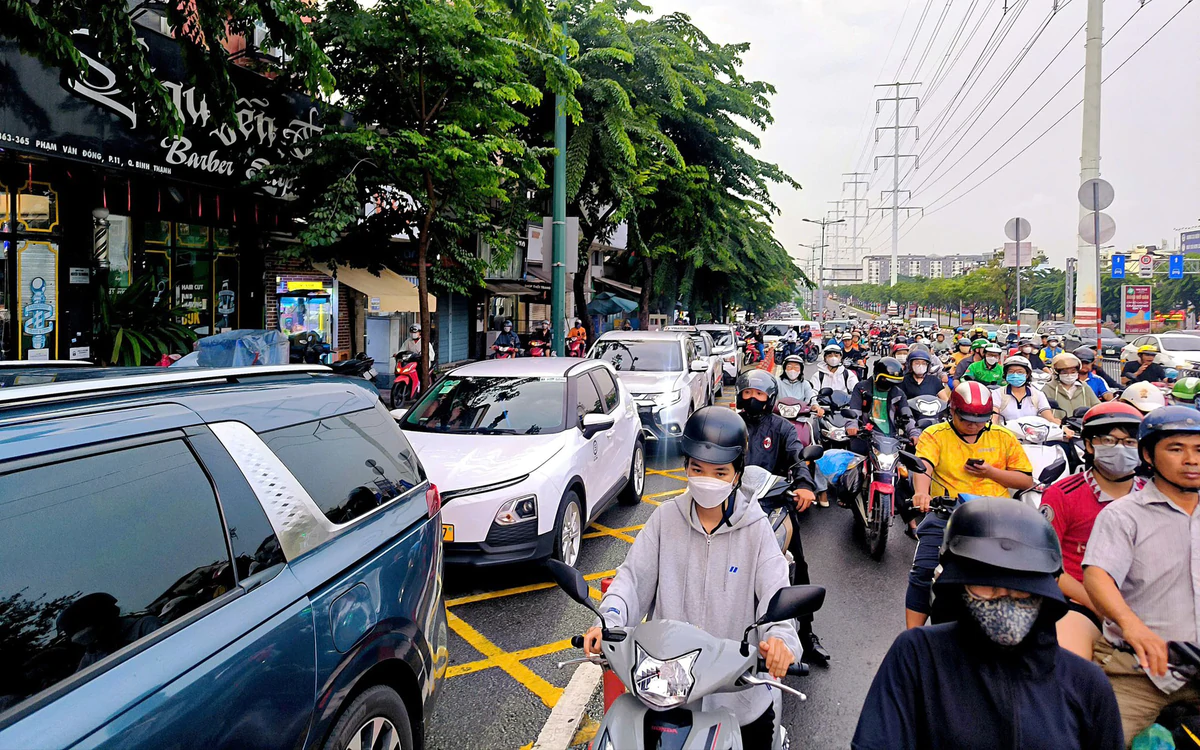 Ngã tư Phạm Văn Đồng - Phan Văn Trị vào ‘top’ 15 điểm kẹt cần ưu tiên xử lý ở TP.HCM