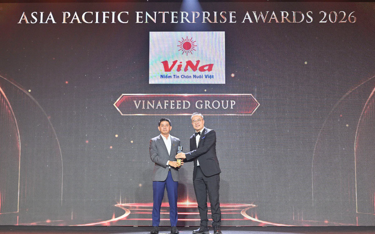 Vinafeed được vinh danh Doanh nghiệp xuất sắc châu Á tại APEA 2026