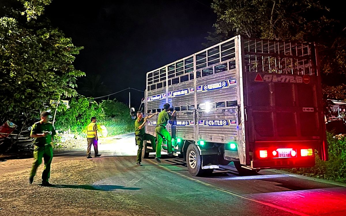 Chốt chặn xuyên đêm, truy bắt 3 phạm nhân trốn trại giam A2
