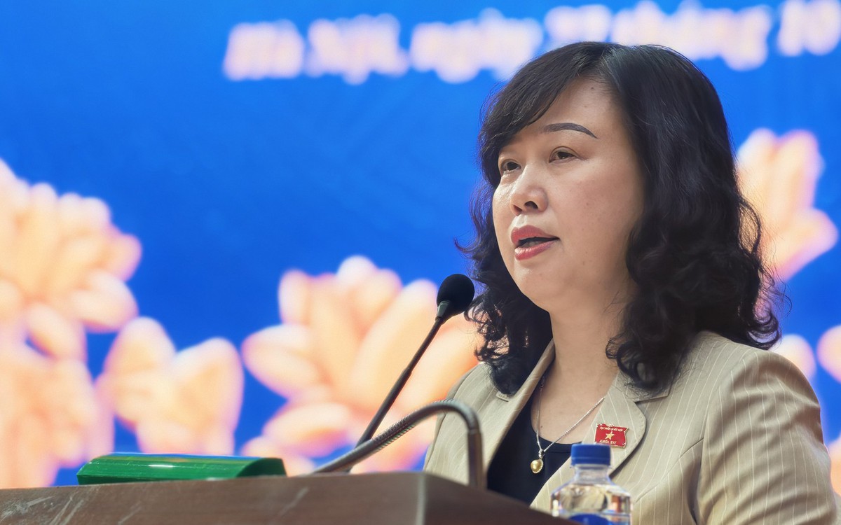 Bộ trưởng Đào Hồng Lan xúc động khi nói về những trẻ em chờ ghép tạng