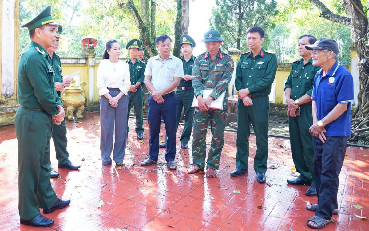 Khảo sát nơi nghi có hài cốt 16 liệt sĩ hy sinh ở Quảng Trị