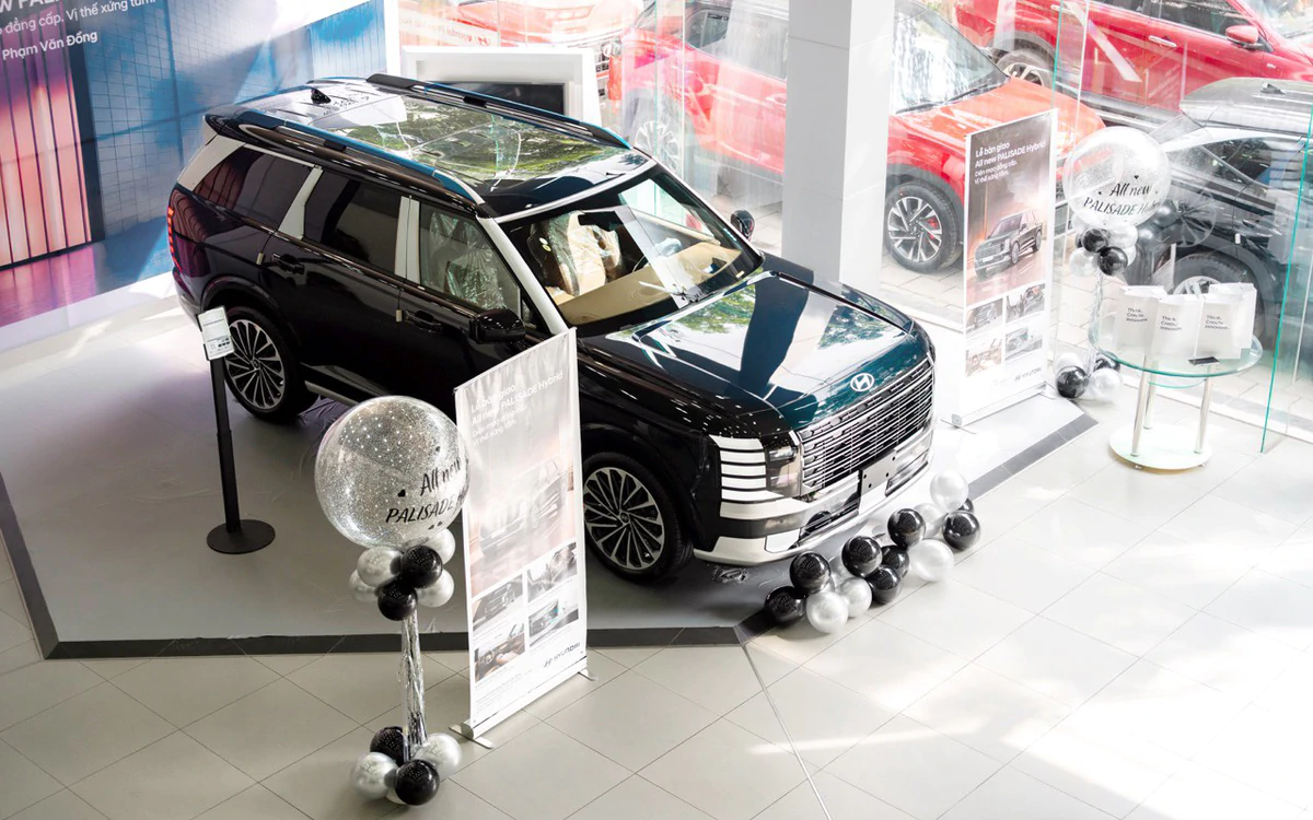 Hyundai Palisade hybrid bắt đầu giao xe, khách mua từ tháng sau có thể phải chờ