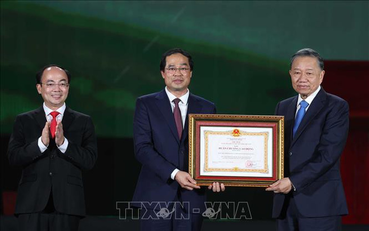 Tổng Bí thư, Chủ tịch nước Tô Lâm: Thái Nguyên cần phấn đấu là địa phương có hạ tầng đồng bộ, quản trị hiện đại