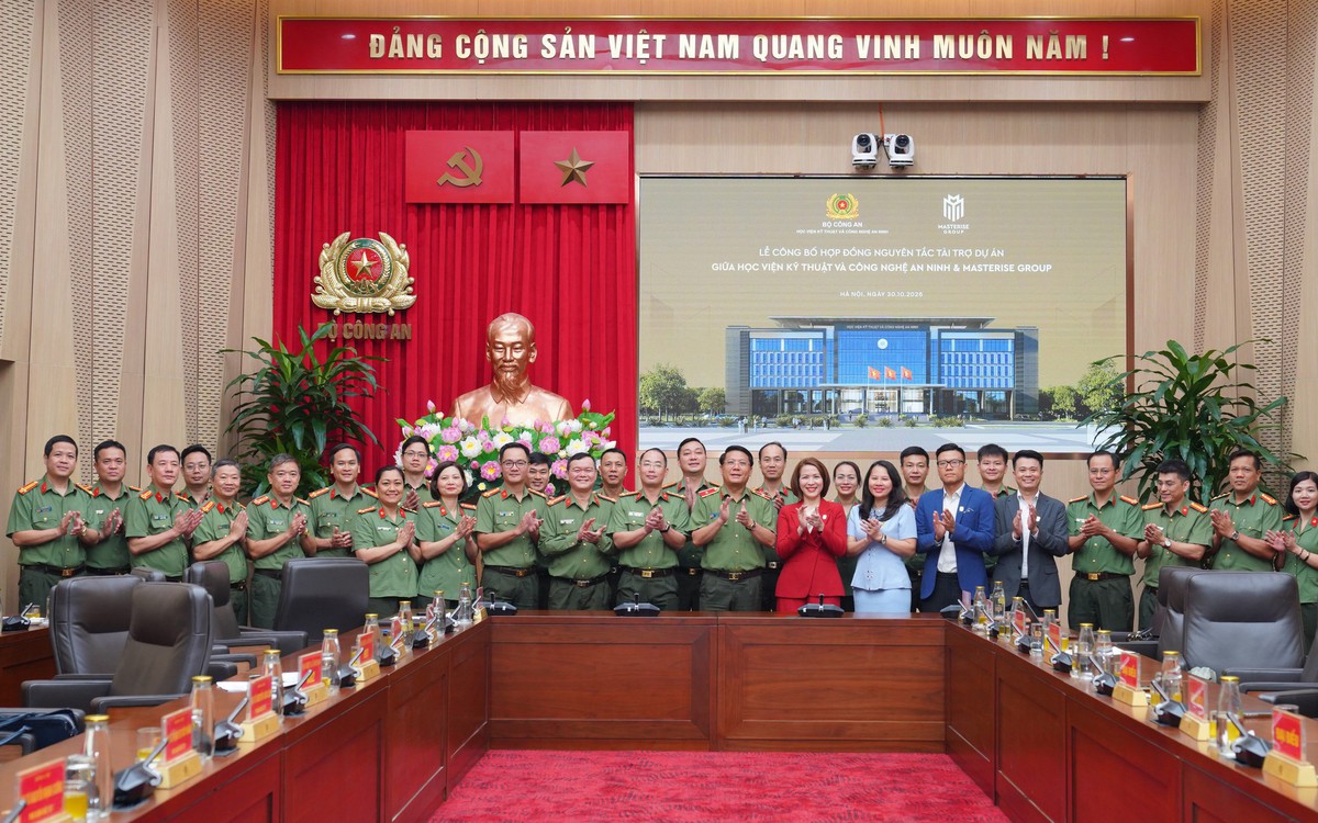 Masterise Group đồng hành phát triển cơ sở đào tạo Học viện Kỹ thuật và Công nghệ an ninh