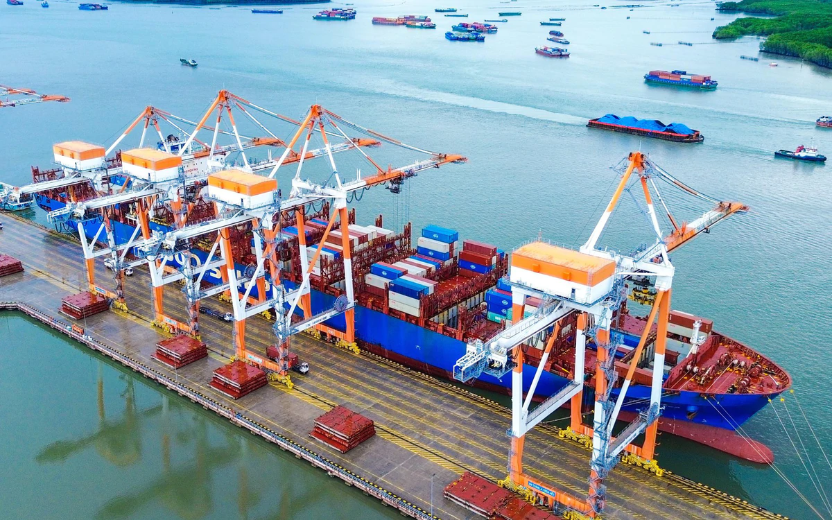 Cảng Tân Cảng - Cái Mép Thị Vải liên tiếp vượt mốc một triệu TEU hàng hóa