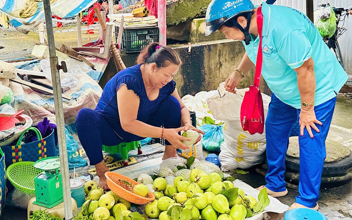 Giá rau má ruộng tăng tại TP.HCM, ổi miền Tây 10.000 đồng/kg