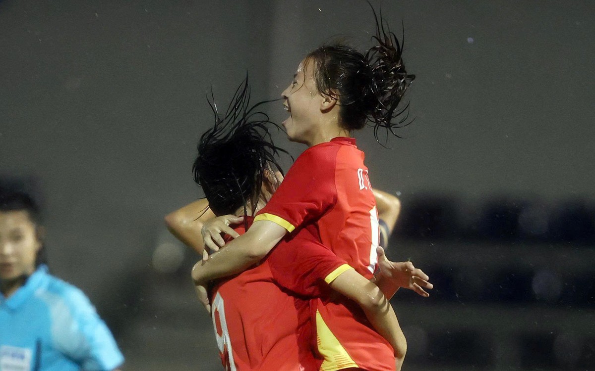 Tuyển U17 nữ Việt Nam thắng đậm U17 nữ Palestine ở giải châu Á