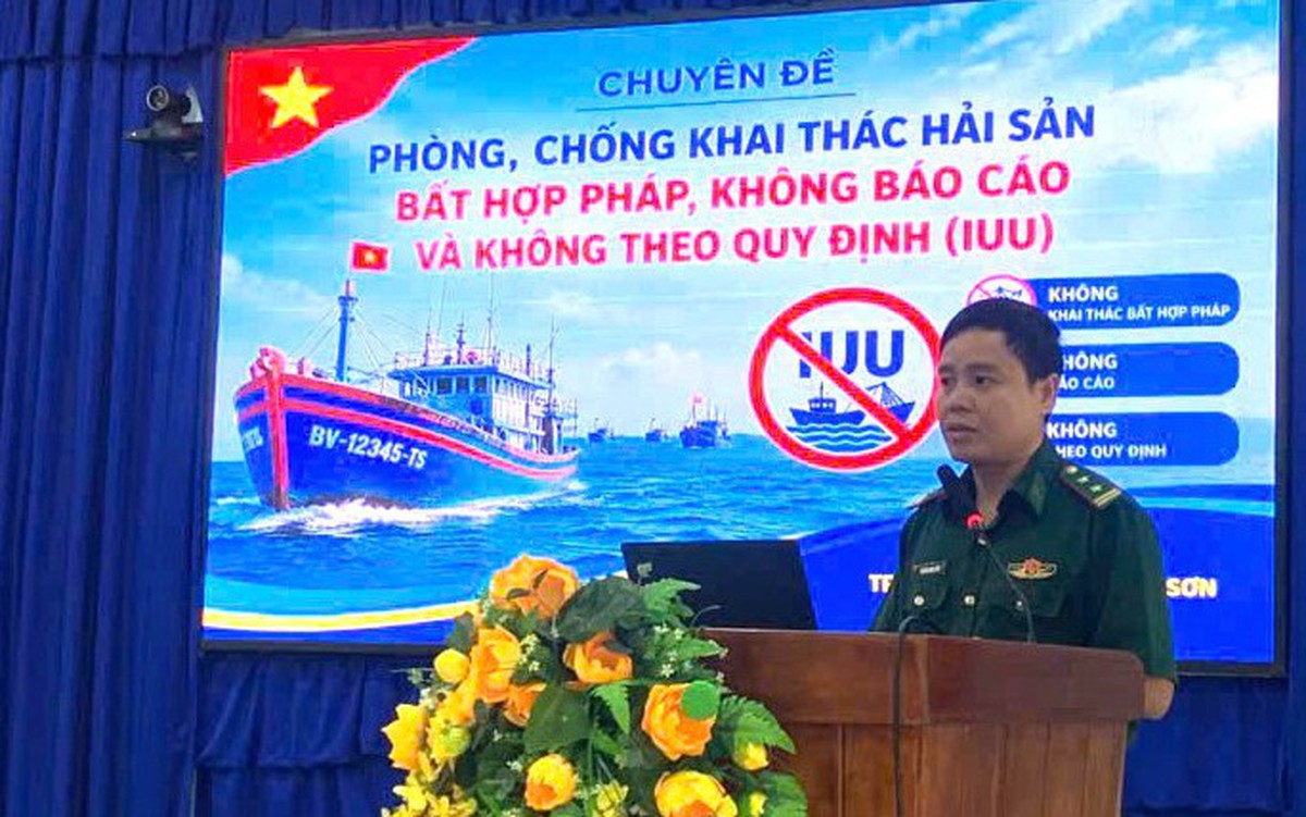 Bộ đội biên phòng Bình Châu, TP.HCM đồng hành với ngư dân gỡ 'thẻ vàng' thủy sản