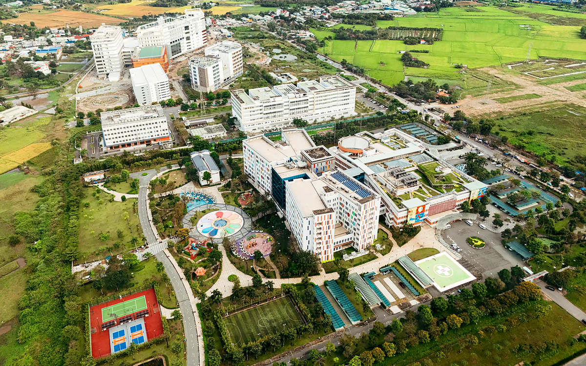 TP.HCM phê duyệt kiến trúc Bệnh viện Đa khoa thực hành 500 giường hơn 4.700 tỉ đồng
