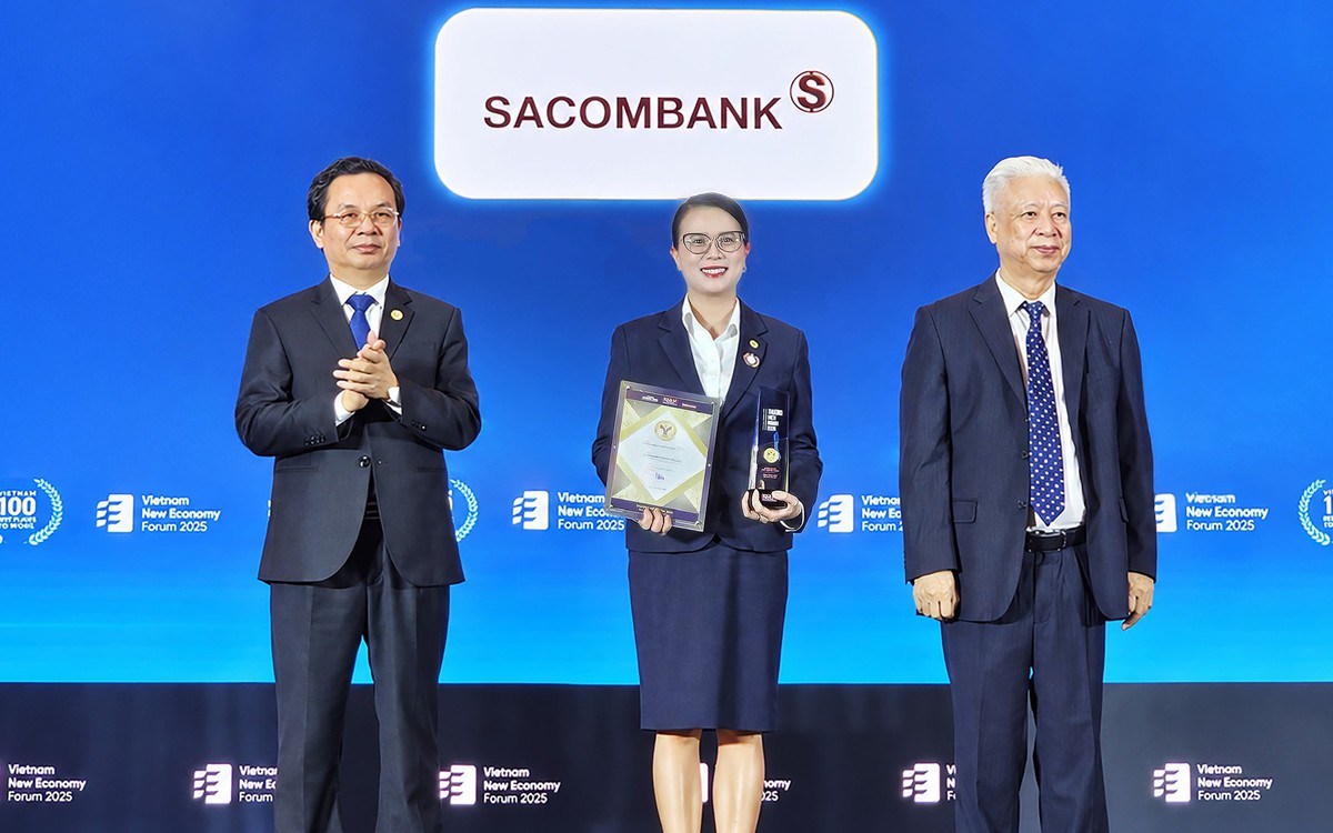 SACOMBANK được vinh danh thương hiệu mạnh 2026