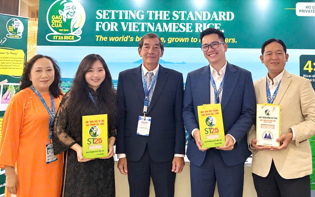 Gạo Ông Cua ST25 đoạt giải nhì cuộc thi ‘Gạo ngon nhất thế giới 2026’
