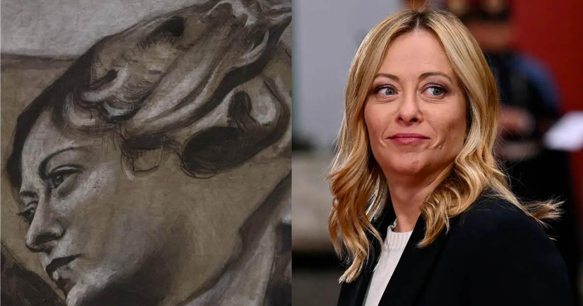 Thủ tướng Ý xuất hiện trong tranh thiên thần treo tại nhà thờ Rome?