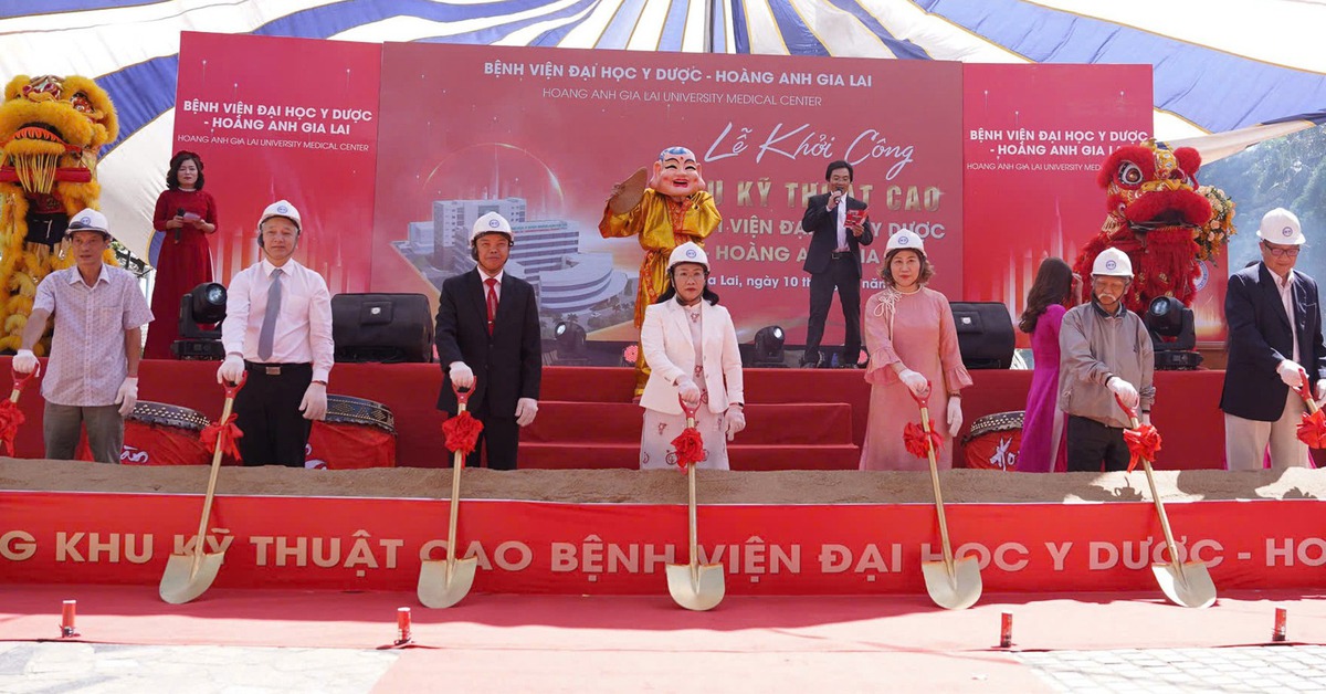 Gia Lai khởi công khu điều trị y tế kỹ thuật cao 300 tỉ đồng